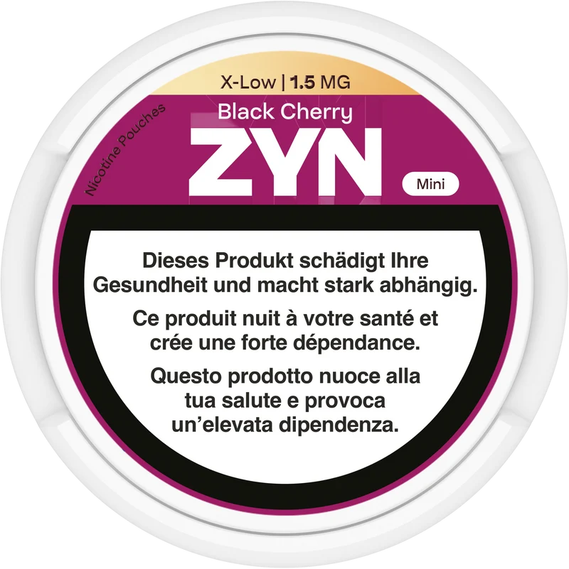 Zyn Mini Black Cherry X-Low 1.5mg