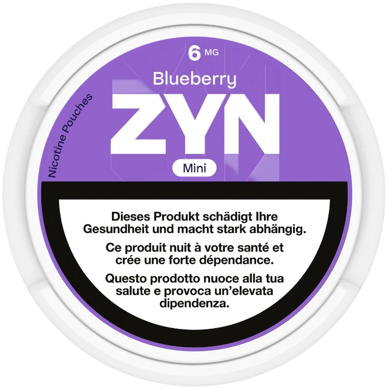 Zyn Blueberry Mini 6mg