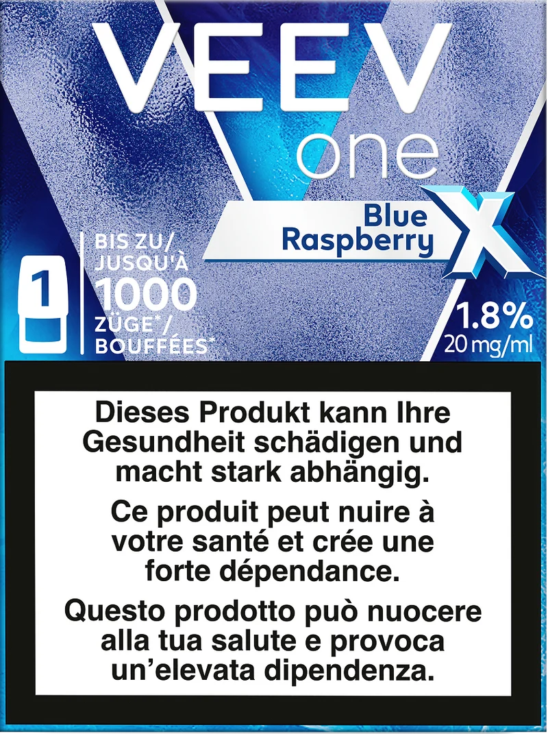 Veev One Blue Raspberry Extra Pod 20mg