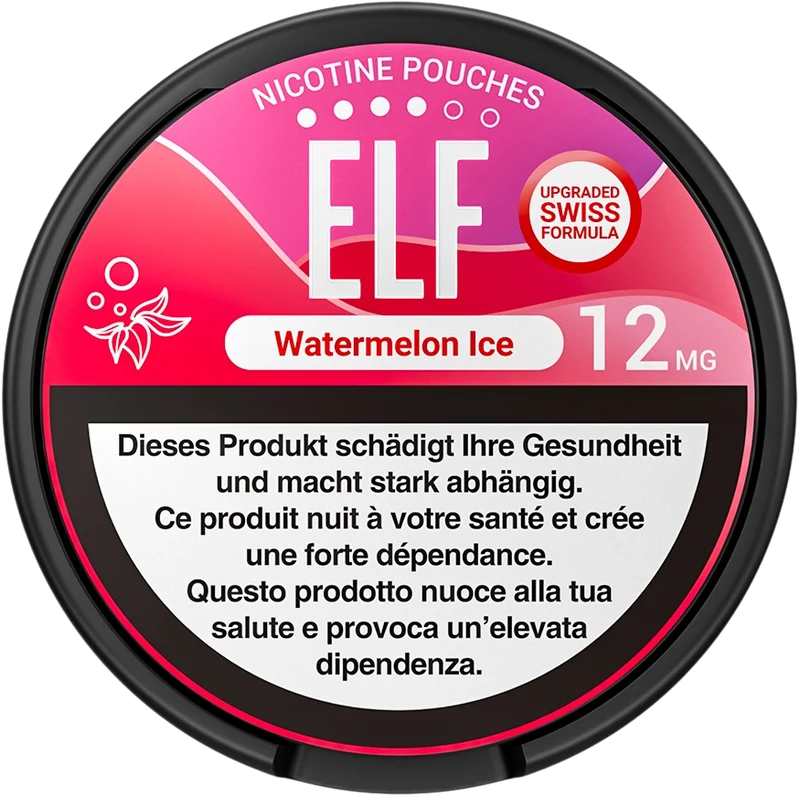 Elf Watermelon Ice Pouches 12mg