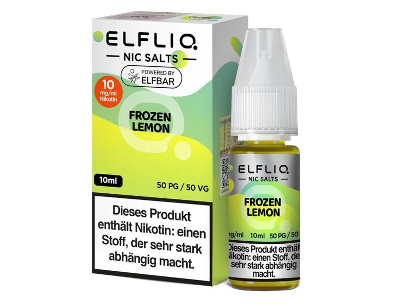 ELFLIQ - Frozen Lemon - 10ml Fertigliquid (Nikotinsalz)