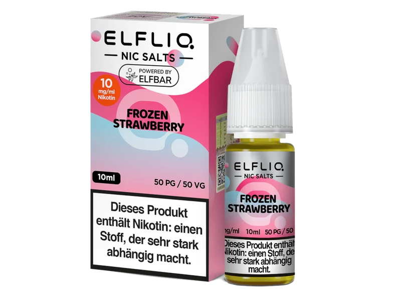 ELFLIQ - Frozen Strawberry - 10ml Fertigliquid (Nikotinsalz)