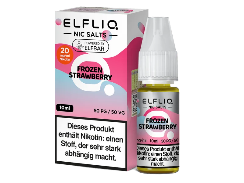 ELFLIQ - Frozen Strawberry - 10ml Fertigliquid (Nikotinsalz)