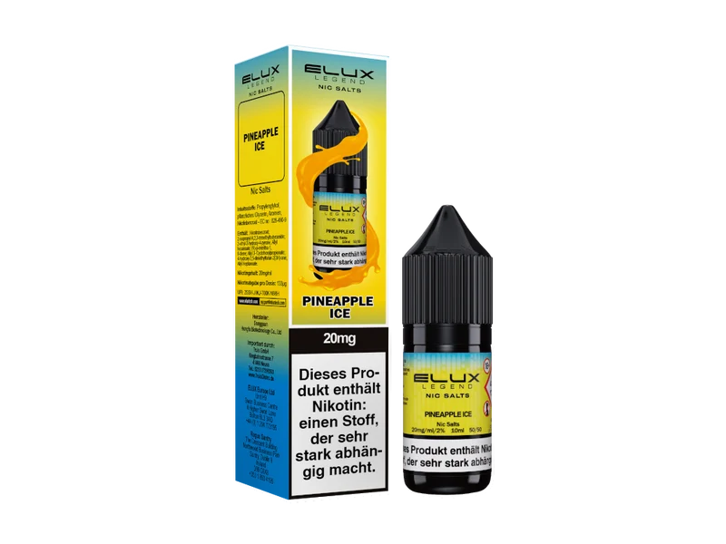 Elux - Pineapple Ice - 10ml Fertigliquid (Nikotinsalz)