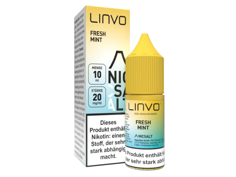 Linvo - Fresh Mint - 10ml Fertigliquid (Nikotinsalz)