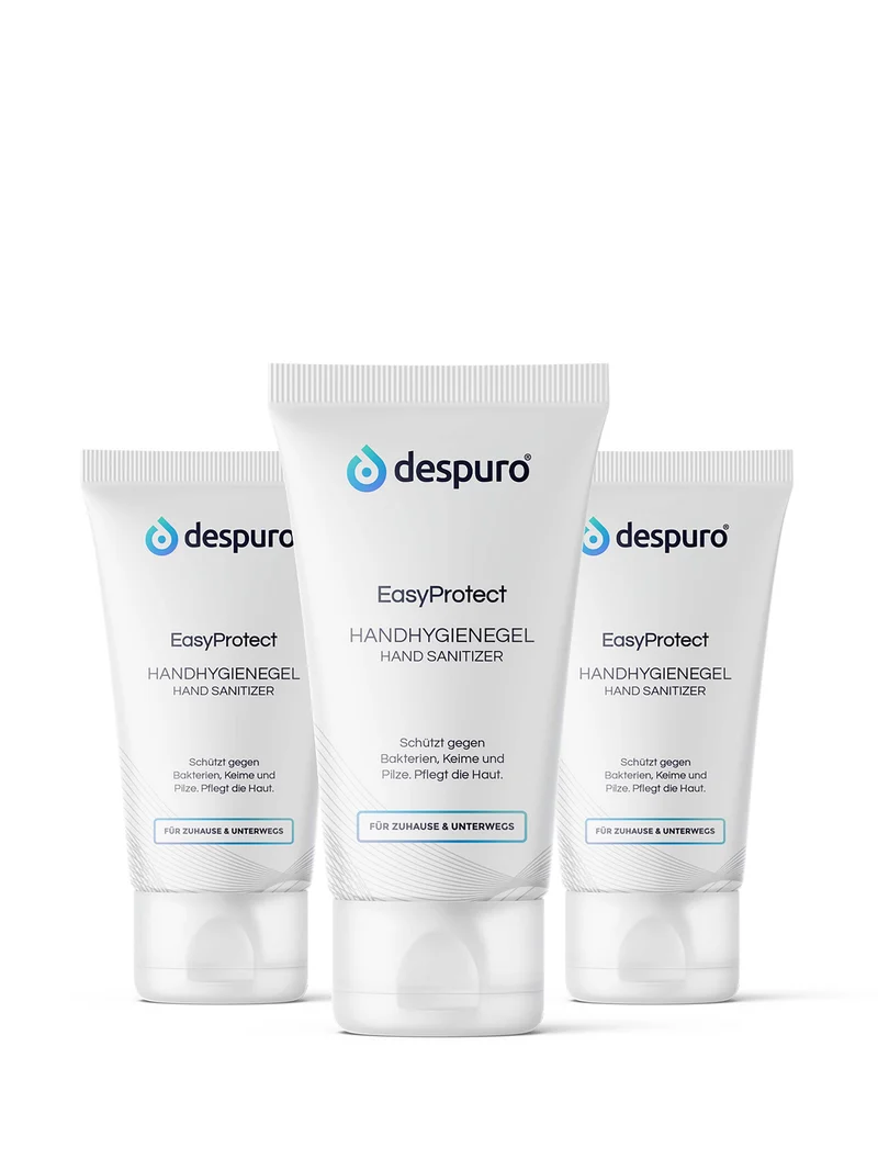 Hand Hygiene Gel | 3 x 75ml | despuro® EasyProtect