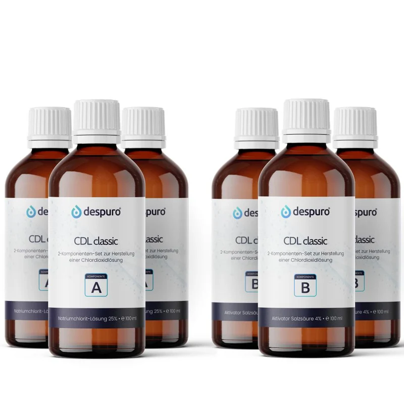 CDL classic | Natriumchlorit 25% + Salzsäure 4% | 3er Sparpaket | despuro®