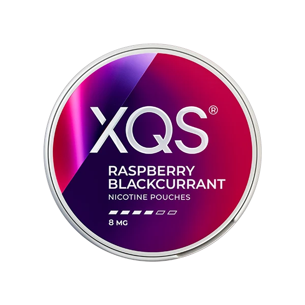 XQS Raspberry Blackcurrant 8MG