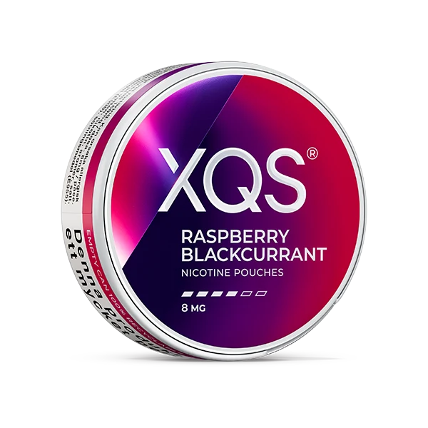 XQS Raspberry Blackcurrant 8MG