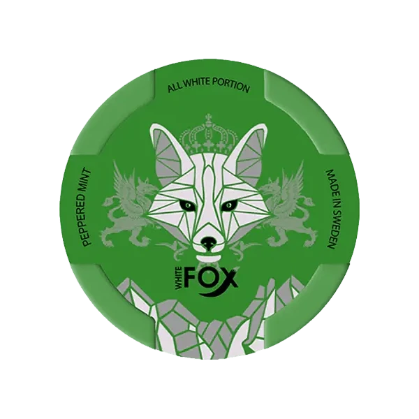 White Fox Peppered Mint 12MG