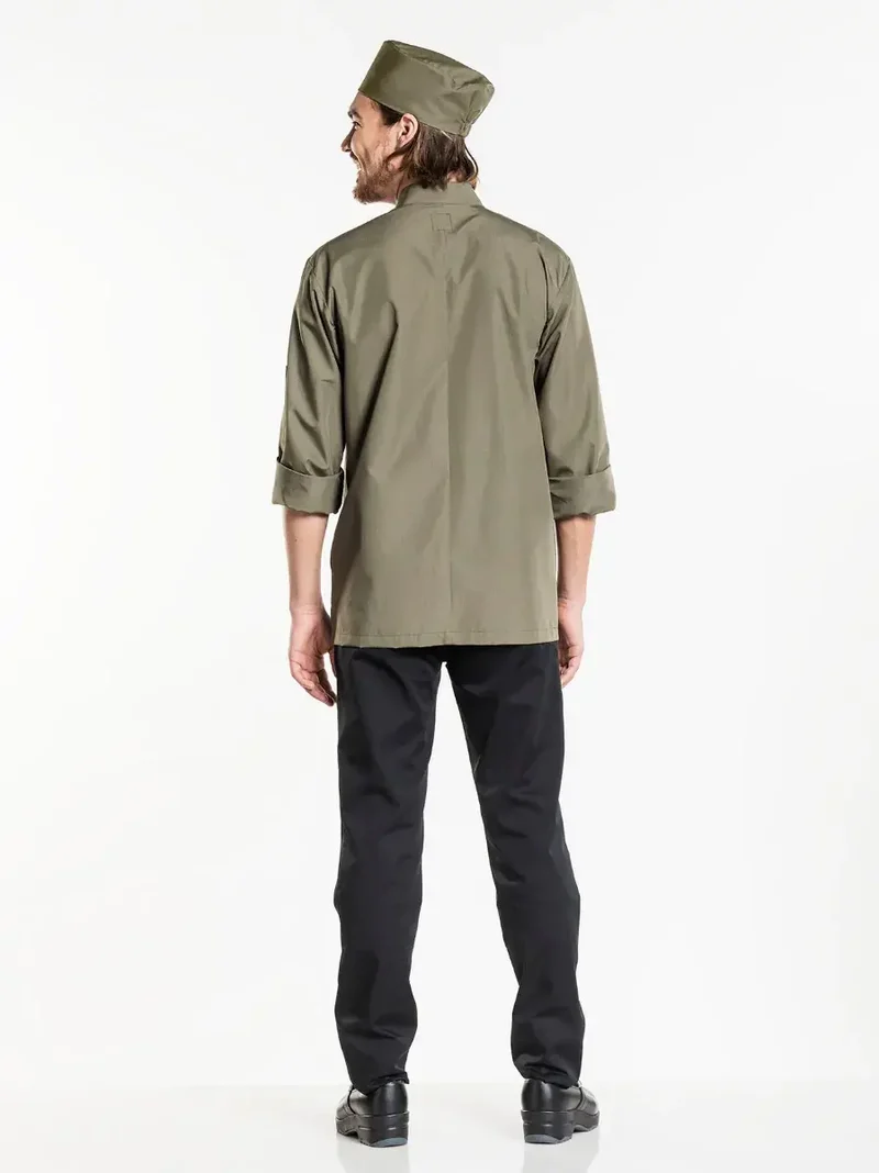 Kochjacke Chaud Devant Chef Jacket Hilton Poco Dark Olive 3XL