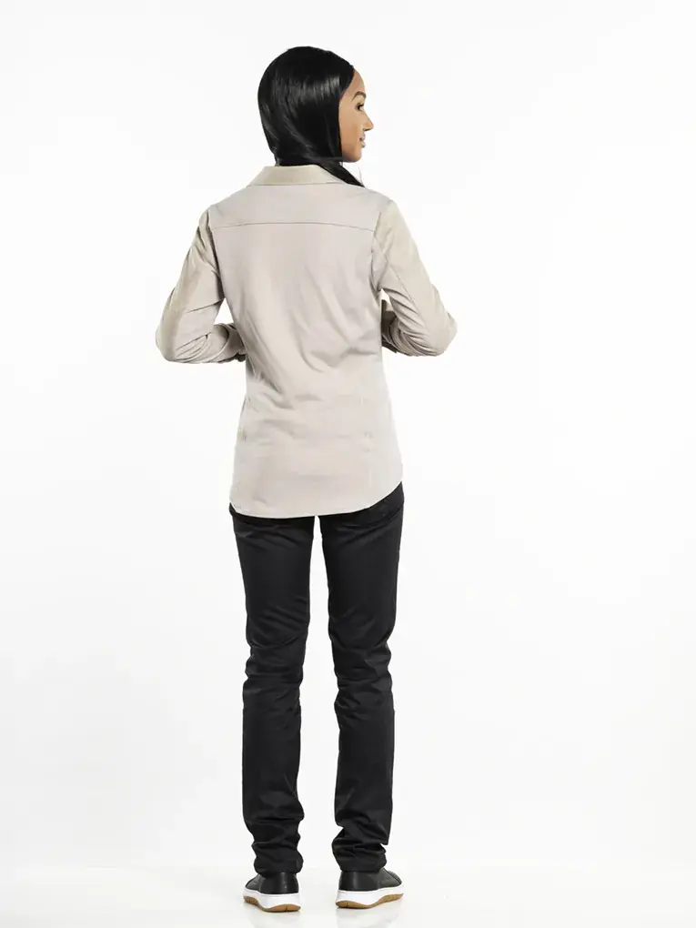 Kellnerbluse Chaud Devant Shirt Women UFX Sand Melee