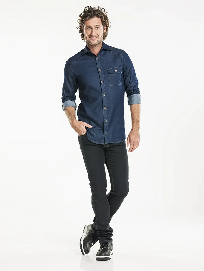 Chaud Devant Kochhose Chef Pants Skinny Denim