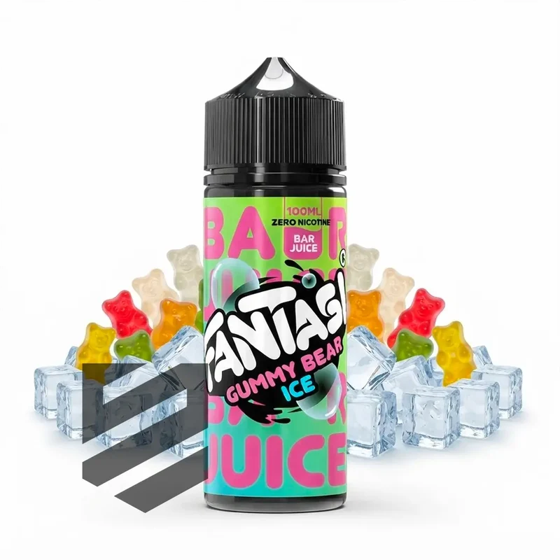 Fantasi Bar Juice - Gummy Bear Ice 0mg 100ml Shortfill