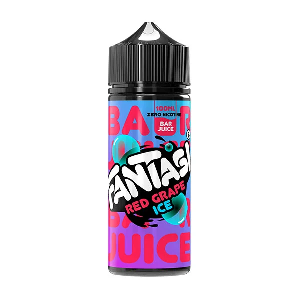 Fantasi Bar Juice - Red Grape Ice 0mg 100ml Shortfill