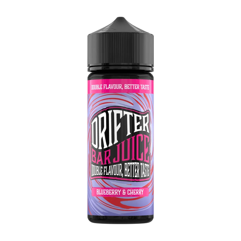 Drifter Bar Juice - Blueberry & Cherry 0mg 100ml Shortfill