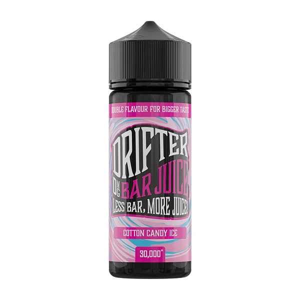 Drifter Bar Juice - Cotton Candy Ice 0mg 100ml Shortfill