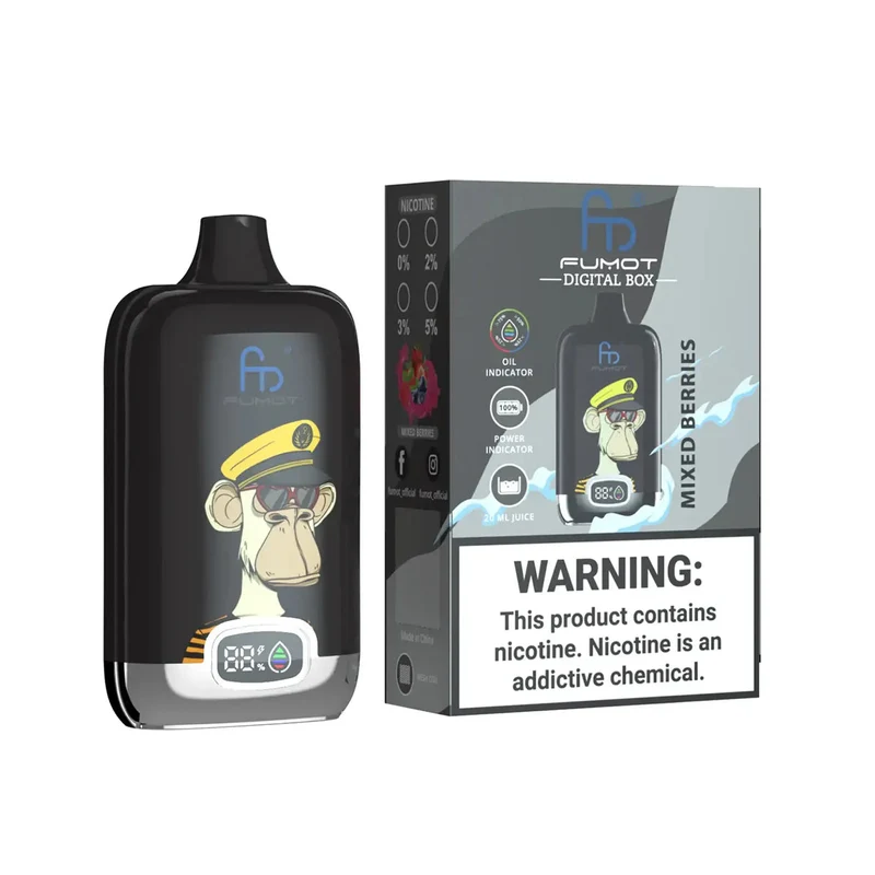 Fumot Randm Digital Box 12K 12000 Puffs Einweg Kit 0mg - 💥 Nehme 4 Zahle NUR 3! + Ab einem Einkauf von 100€ 2 Mystery Gratis💥