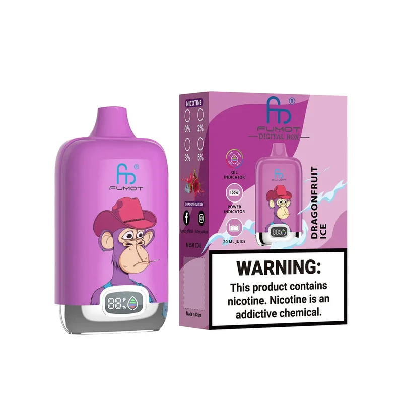 Fumot Randm Digital Box 12K 12000 Puffs Einweg Kit 0mg - 💥 Nehme 4 Zahle NUR 3! + Ab einem Einkauf von 100€ 2 Mystery Gratis💥