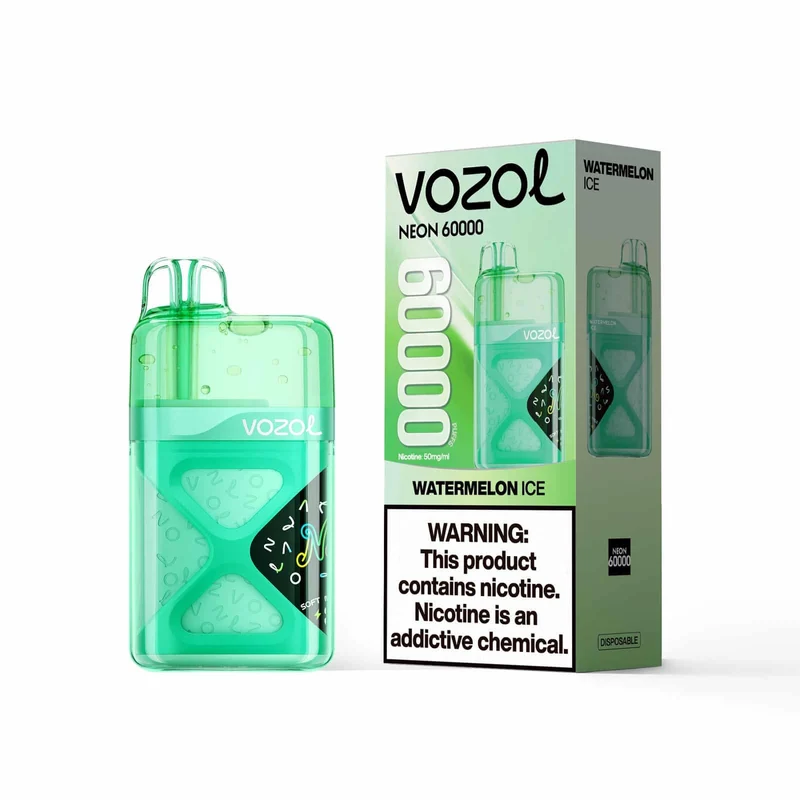 VOZOL NEON 60K 60000 Puffs Wiederaufladbares Einweg Kit - 💥 Nehme 4 Zahle NUR 3! + Ab einem Einkauf von 100€ 2 Mystery Gratis💥