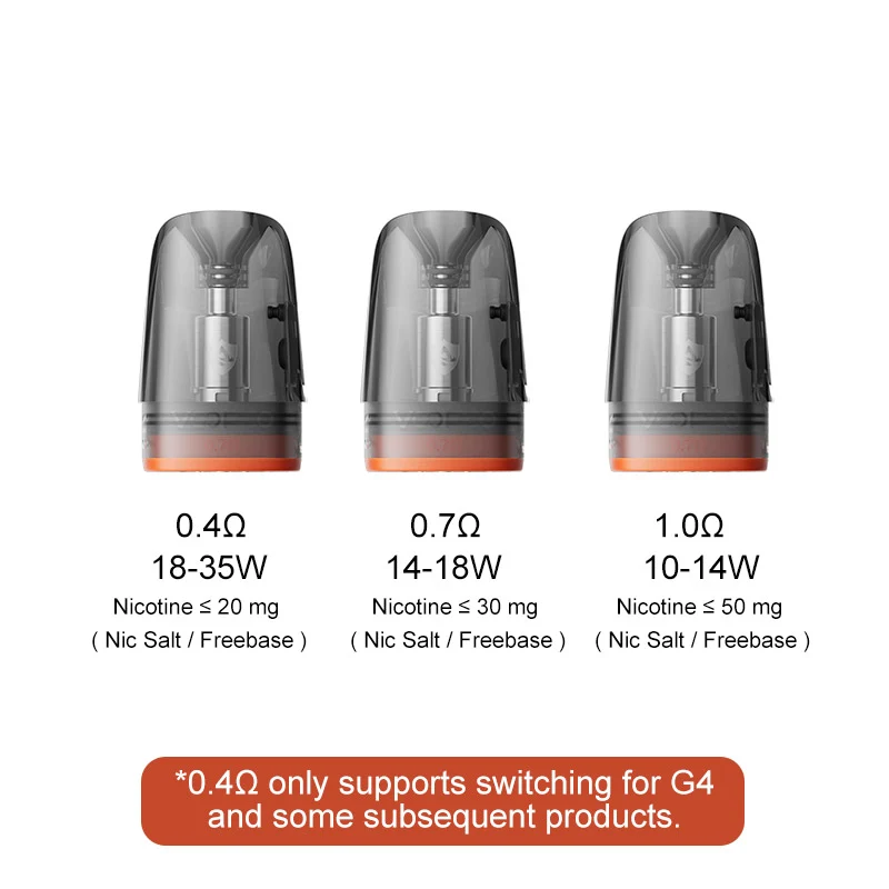 Voopoo ARGUS Multi-Ohm Kartusche 3 Stück/Packung