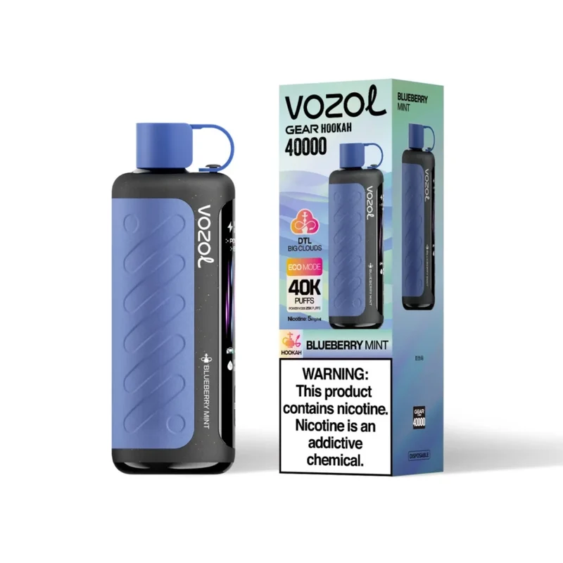 Vozol Gear Hookah 40000 40K Puffs Einweg Kit - 💥 Nehme 4 Zahle NUR 3! + Ab einem Einkauf von 100€ 2 Mystery Gratis💥