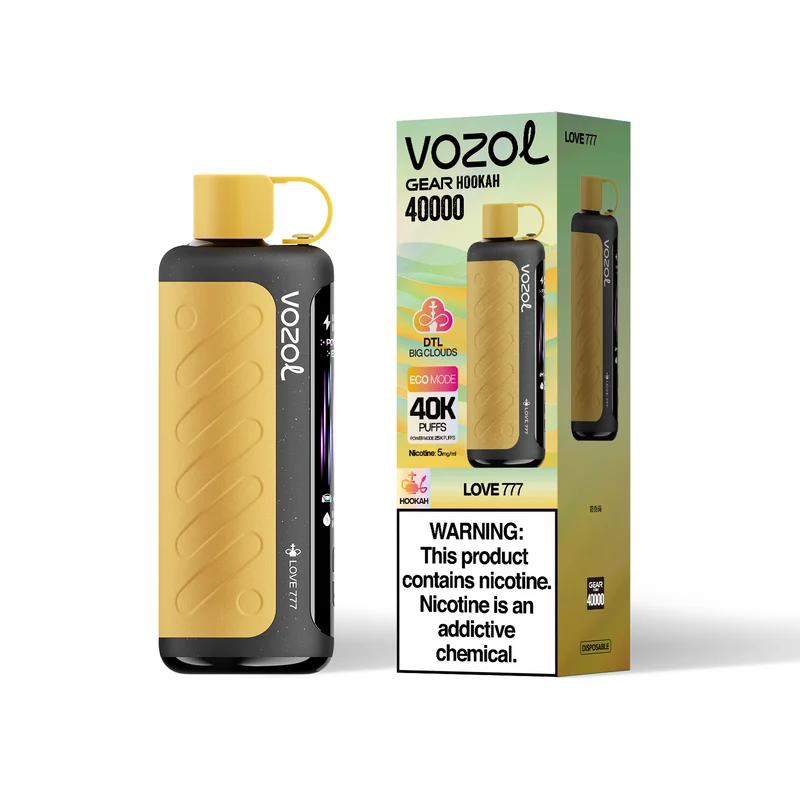 Vozol Gear Hookah 40000 40K Puffs Einweg Kit - 💥 Nehme 4 Zahle NUR 3! + Ab einem Einkauf von 100€ 2 Mystery Gratis💥