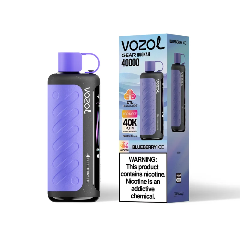 Vozol Gear Hookah 40000 40K Puffs Einweg Kit - 💥 Nehme 4 Zahle NUR 3! + Ab einem Einkauf von 100€ 2 Mystery Gratis💥