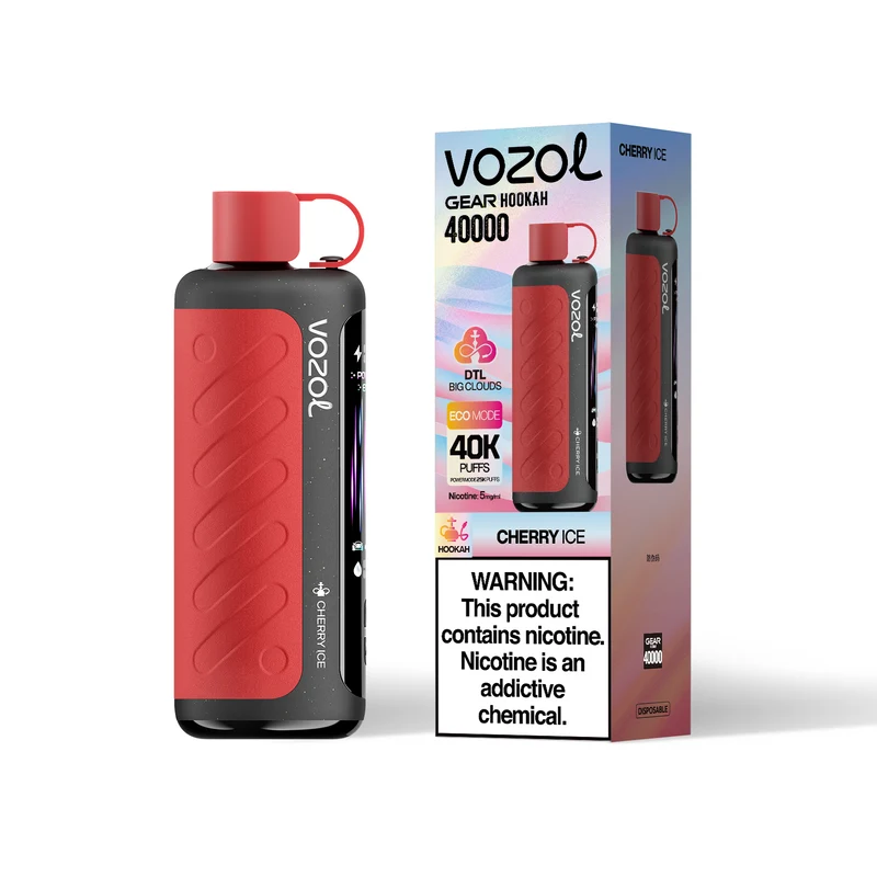 Vozol Gear Hookah 40000 40K Puffs Einweg Kit - 💥 Nehme 4 Zahle NUR 3! + Ab einem Einkauf von 100€ 2 Mystery Gratis💥