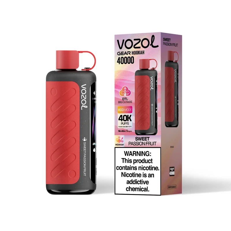 Vozol Gear Hookah 40000 40K Puffs Einweg Kit - 💥 Nehme 4 Zahle NUR 3! + Ab einem Einkauf von 100€ 2 Mystery Gratis💥