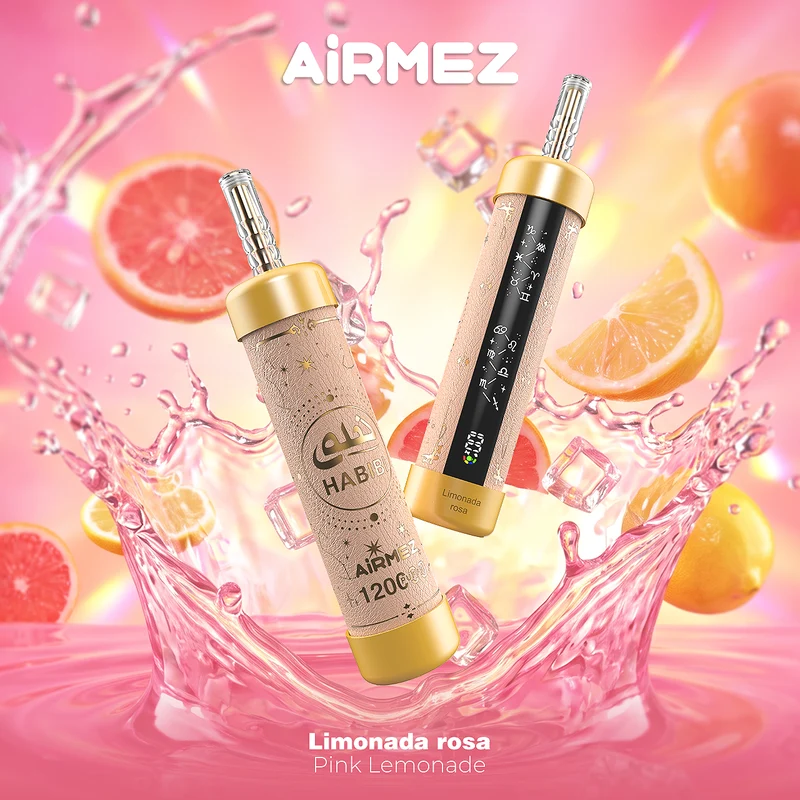 Airmez HABIBI 120K 120000 Puffs Shisha Hookah Wiederaufladbares Einweg Kit - 💥 Nehme 4 Zahle NUR 3! + Ab einem Einkauf von 100€ 2 Mystery Gratis💥