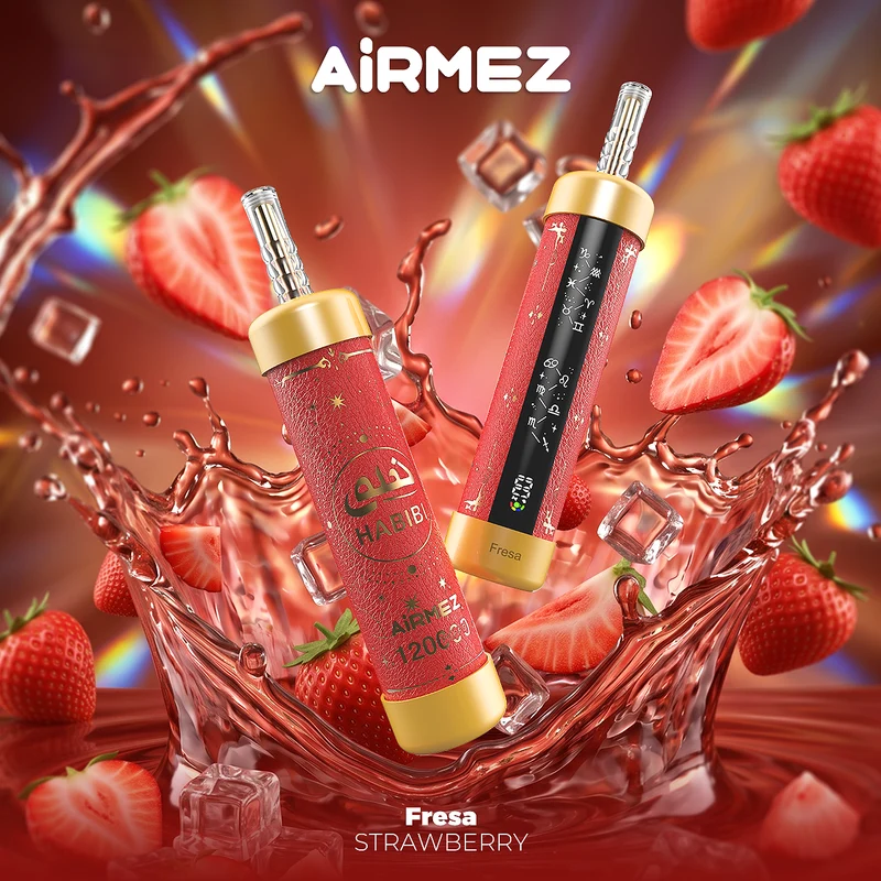 Airmez HABIBI 120K 120000 Puffs Shisha Hookah Wiederaufladbares Einweg Kit - 💥 Nehme 4 Zahle NUR 3! + Ab einem Einkauf von 100€ 2 Mystery Gratis💥