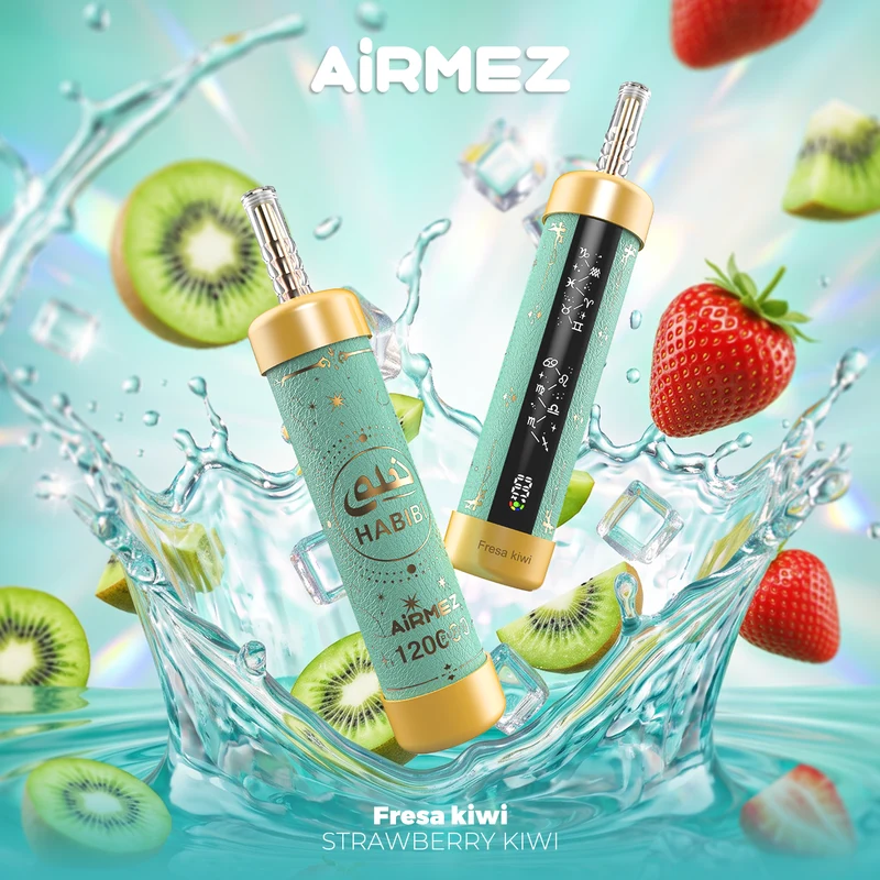 Airmez HABIBI 120K 120000 Puffs Shisha Hookah Wiederaufladbares Einweg Kit - 💥 Nehme 4 Zahle NUR 3! + Ab einem Einkauf von 100€ 2 Mystery Gratis💥