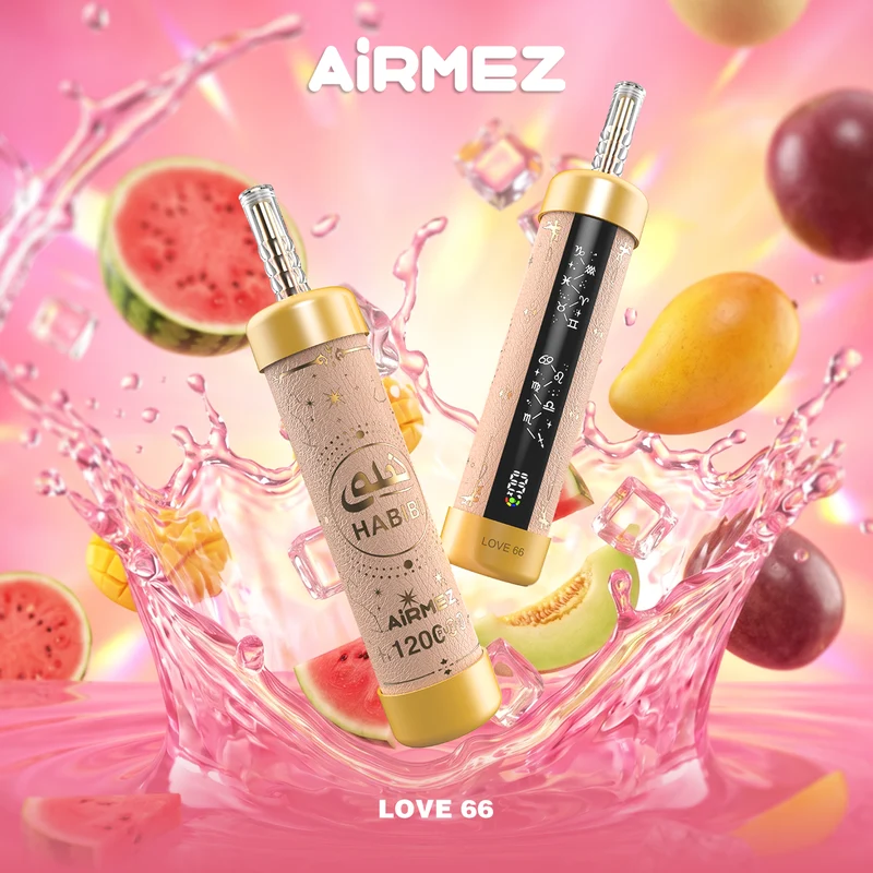 Airmez HABIBI 120K 120000 Puffs Shisha Hookah Wiederaufladbares Einweg Kit - 💥 Nehme 4 Zahle NUR 3! + Ab einem Einkauf von 100€ 2 Mystery Gratis💥