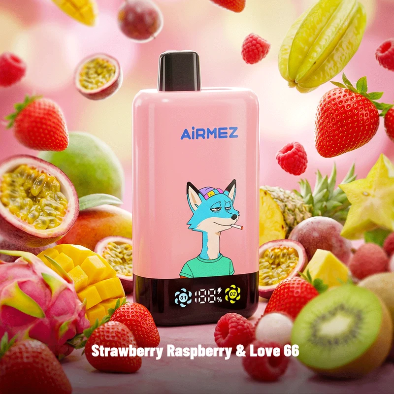 AiRMEZ Fox 2in1 Pro 80K 80000 Puffs Einweg Kit 30ml - 💥 Nehme 4 Zahle NUR 3! + Ab einem Einkauf von 100€ 2 Mystery Gratis💥