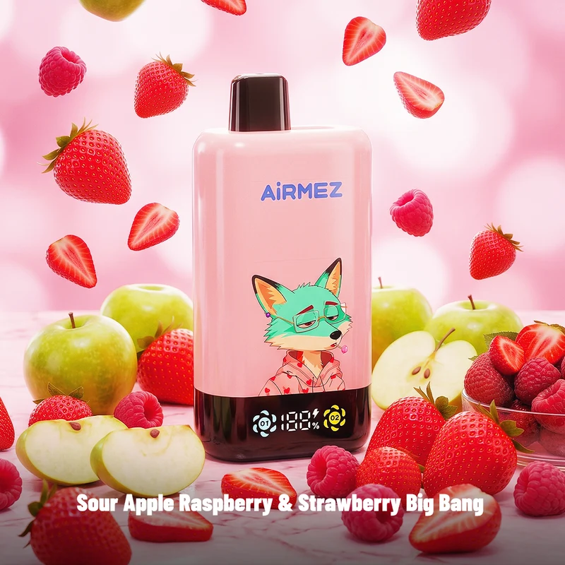 AiRMEZ Fox 2in1 Pro 80K 80000 Puffs Einweg Kit 30ml - 💥 Nehme 4 Zahle NUR 3! + Ab einem Einkauf von 100€ 2 Mystery Gratis💥