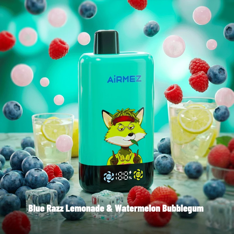AiRMEZ Fox 2in1 Pro 80K 80000 Puffs Einweg Kit 30ml - 💥 Nehme 4 Zahle NUR 3! + Ab einem Einkauf von 100€ 2 Mystery Gratis💥