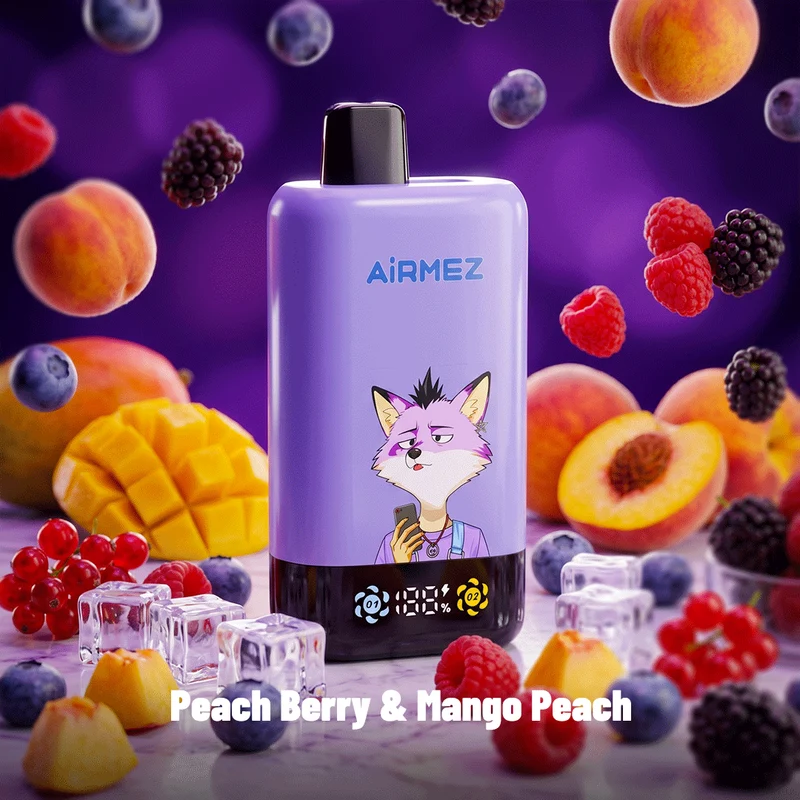 AiRMEZ Fox 2in1 Pro 80K 80000 Puffs Einweg Kit 30ml - 💥 Nehme 4 Zahle NUR 3! + Ab einem Einkauf von 100€ 2 Mystery Gratis💥