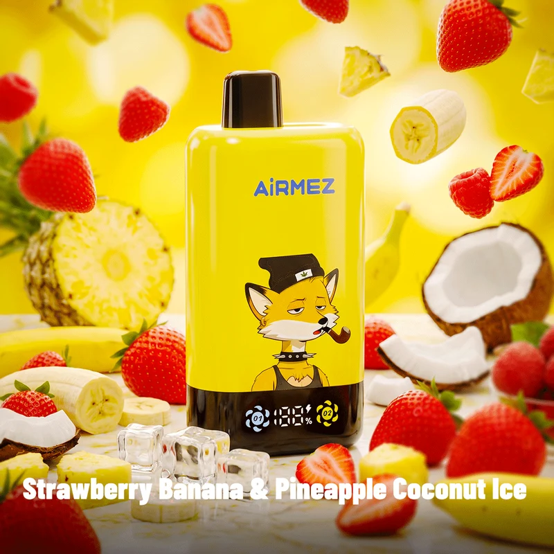 AiRMEZ Fox 2in1 Pro 80K 80000 Puffs Einweg Kit 30ml - 💥 Nehme 4 Zahle NUR 3! + Ab einem Einkauf von 100€ 2 Mystery Gratis💥