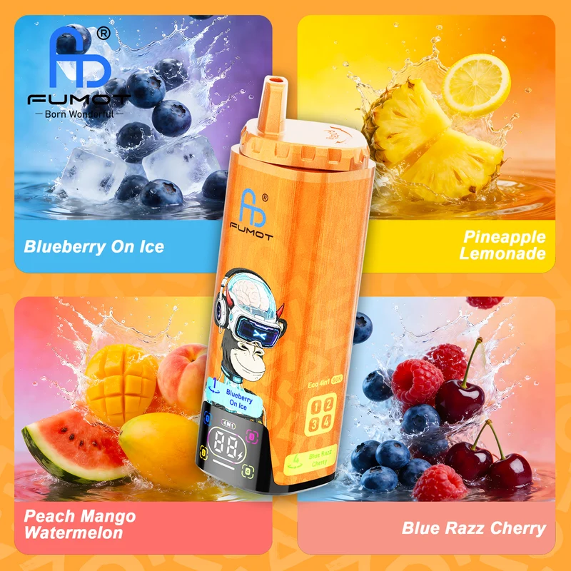 Fumot Eco 4in1 80K Puffs Einweg Kit - 💥 Nehme 4 Zahle NUR 3! + Ab einem Einkauf von 100€ 2 Mystery Gratis💥