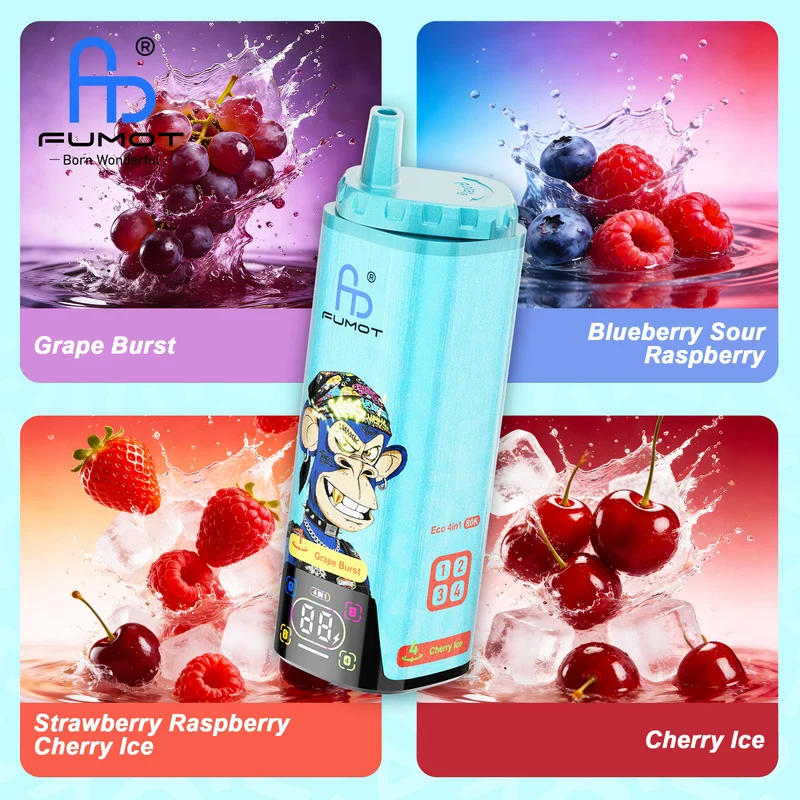Fumot Eco 4in1 80K Puffs Einweg Kit - 💥 Nehme 4 Zahle NUR 3! + Ab einem Einkauf von 100€ 2 Mystery Gratis💥