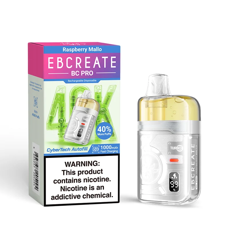 EBCREATE BC PRO 40K 40000 Puffs Einweg Kit - 💥 Nehme 4 Zahle NUR 3! + Ab einem Einkauf von 100€ 2 Mystery Gratis💥
