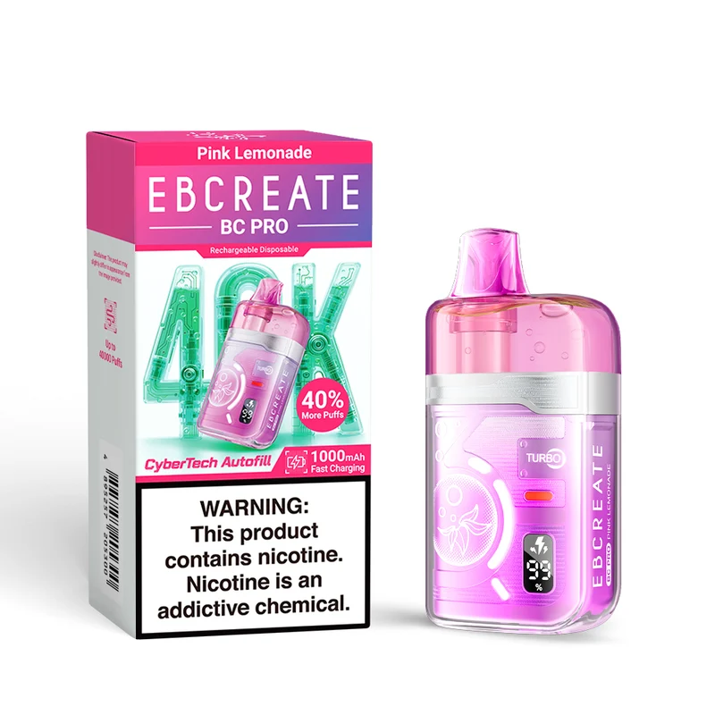 EBCREATE BC PRO 40K 40000 Puffs Einweg Kit - 💥 Nehme 4 Zahle NUR 3! + Ab einem Einkauf von 100€ 2 Mystery Gratis💥