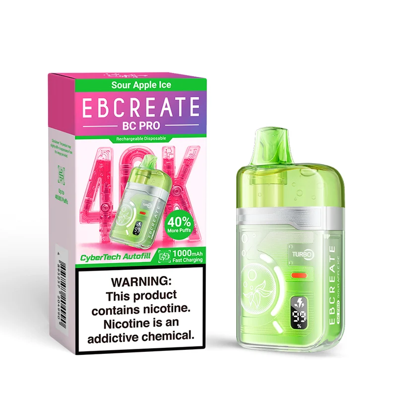 EBCREATE BC PRO 40K 40000 Puffs Einweg Kit - 💥 Nehme 4 Zahle NUR 3! + Ab einem Einkauf von 100€ 2 Mystery Gratis💥