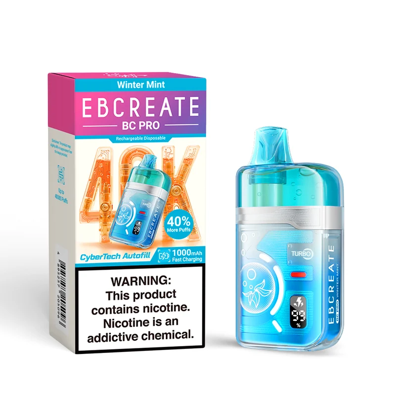 EBCREATE BC PRO 40K 40000 Puffs Einweg Kit - 💥 Nehme 4 Zahle NUR 3! + Ab einem Einkauf von 100€ 2 Mystery Gratis💥