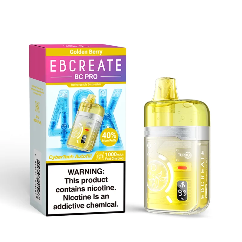 EBCREATE BC PRO 40K 40000 Puffs Einweg Kit - 💥 Nehme 4 Zahle NUR 3! + Ab einem Einkauf von 100€ 2 Mystery Gratis💥