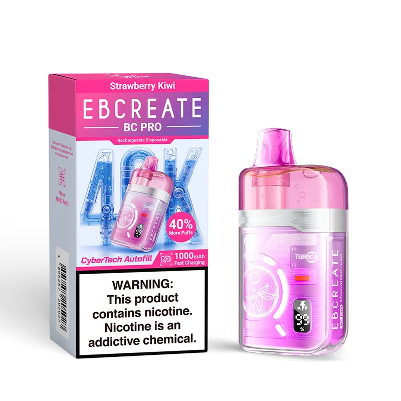 EBCREATE BC PRO 40K 40000 Puffs Einweg Kit - 💥 Nehme 4 Zahle NUR 3! + Ab einem Einkauf von 100€ 2 Mystery Gratis💥