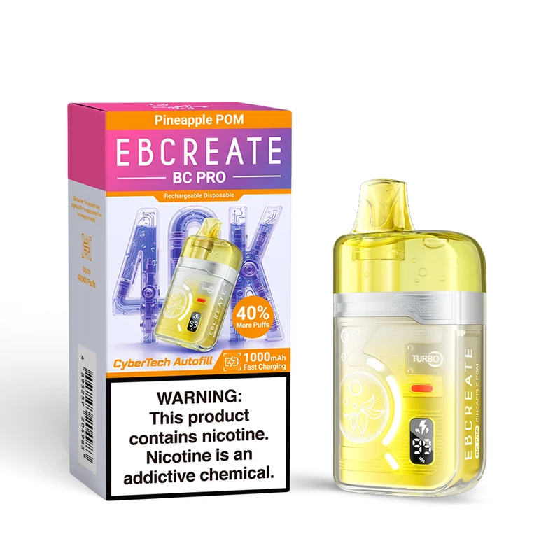 EBCREATE BC PRO 40K 40000 Puffs Einweg Kit - 💥 Nehme 4 Zahle NUR 3! + Ab einem Einkauf von 100€ 2 Mystery Gratis💥
