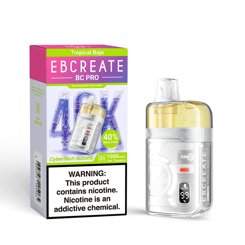 EBCREATE BC PRO 40K 40000 Puffs Einweg Kit - 💥 Nehme 4 Zahle NUR 3! + Ab einem Einkauf von 100€ 2 Mystery Gratis💥