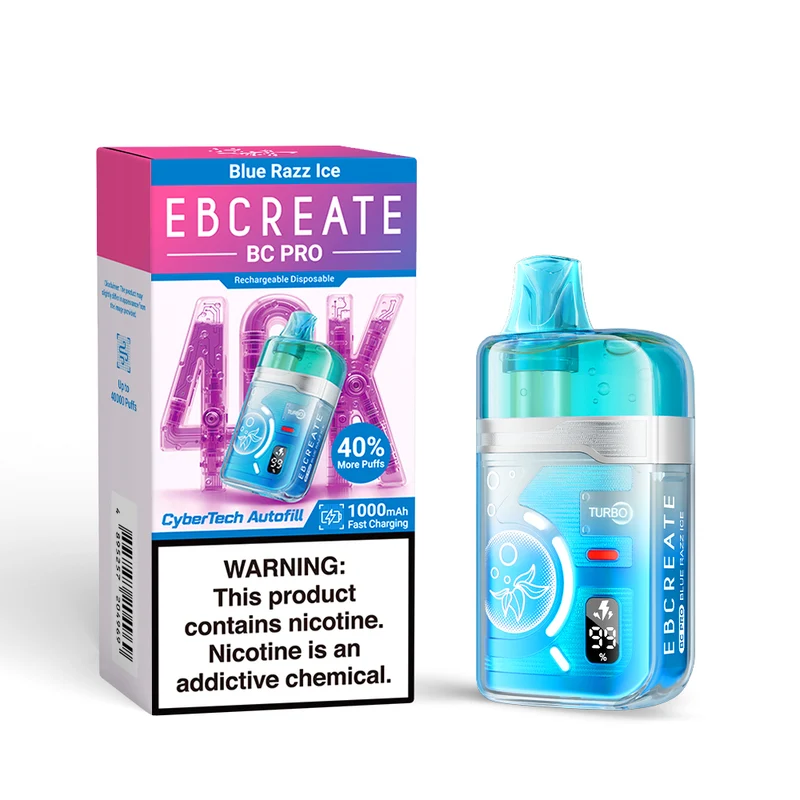 EBCREATE BC PRO 40K 40000 Puffs Einweg Kit - 💥 Nehme 4 Zahle NUR 3! + Ab einem Einkauf von 100€ 2 Mystery Gratis💥